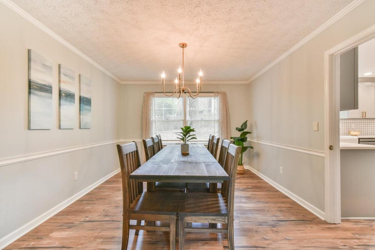 Cozy Home With Arcade, Ping Pong & Fenced Backyard Lawrenceville Luaran gambar
