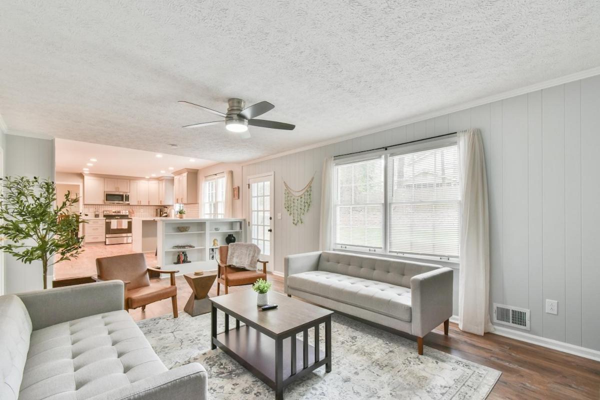 Cozy Home With Arcade, Ping Pong & Fenced Backyard Lawrenceville Luaran gambar