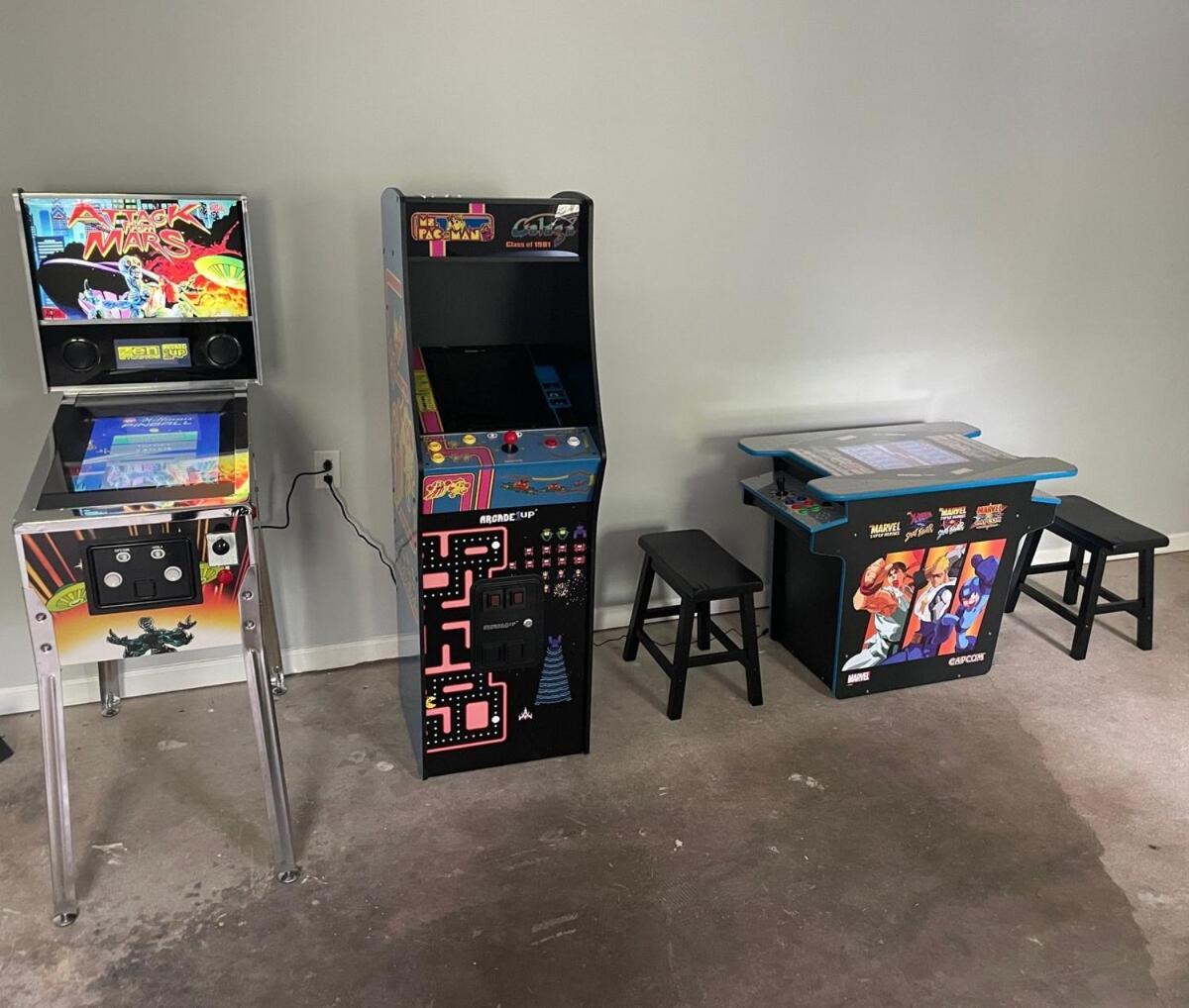 Cozy Home With Arcade, Ping Pong & Fenced Backyard Lawrenceville Luaran gambar
